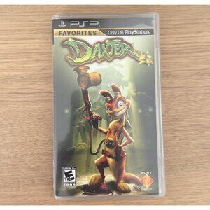 Daxter - Sony PSP, 2006 - Black Label - BOX ONLY WITH MANUAL PSP BUNDLE